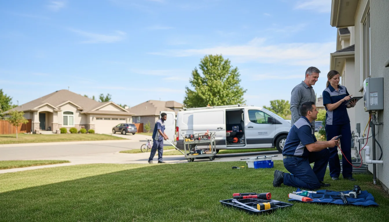 Tankless water heater service in Norvelt, PA